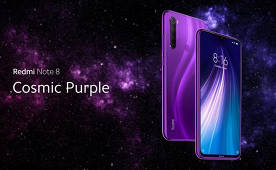 Redmi Note 8 received another Cosmic Purple color scheme