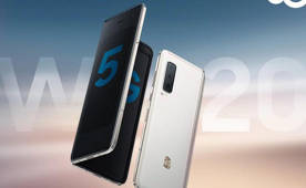 Samsung W20 debutó con pantalla plegable y chip Snapdragon 855+