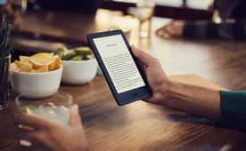 „Amazon Kindle“ - 90 USD naujoji biudžeto el. Knyga