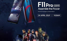 Oppo introduced a smartphone in the style of the Avengers